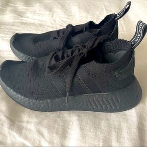 Adidas NMD R1 Triple Black Shoes